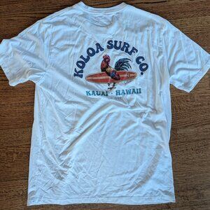 Koloa Surf Rooster White T-Shirt - Size L